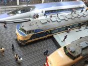 京都鉄道博物館「新幹線500系・月光・雷鳥」