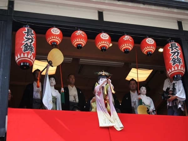 長刀鉾稚児舞披露