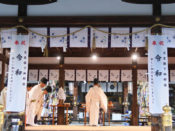 18時半から祭典斎行