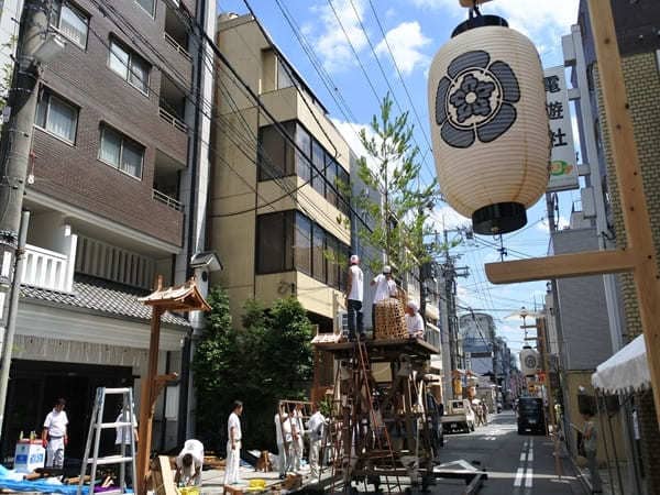 山建て・鉾建て（後祭）
