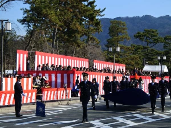 京都市消防出初式