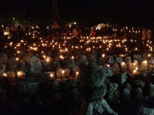 化野念仏寺千灯供養