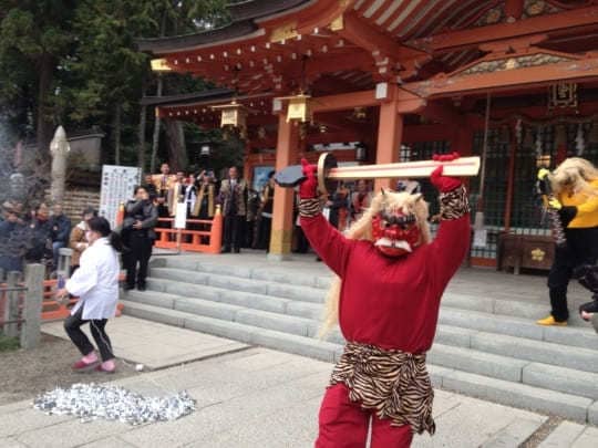 長岡天満宮・節分祭
