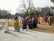 入ってきた順に射場を後にし終了