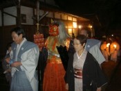 元の山に戻る方相氏