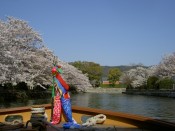 十石舟からの景色