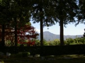 円通寺庭園と比叡山
