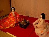 宝鏡寺の人形展示