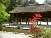 上賀茂神社土舎と御手洗川